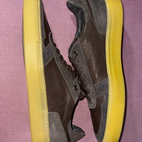 Good Man Brand Edge Modern Sport in Brown Suede Mix 9 New with Box Mens - Picture 7 of 11